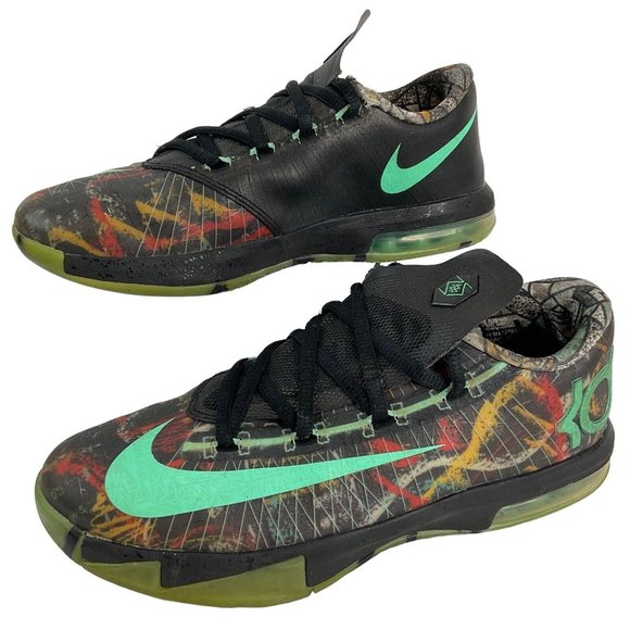 Nike Other - Nike Shoes Youth Size 4.5 All Star Gumbo League Illusion 599477-900 Glow Black